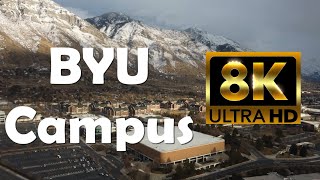 Brigham Young University  BYU  8K Campus Drone Tour [upl. by Acsirp]