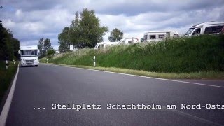 Stellplatzvideo vom Stellplatz in Schachtholm [upl. by Ahsennek]