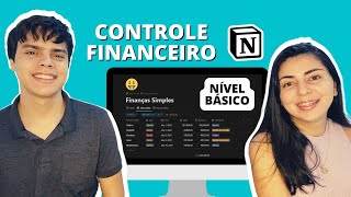 CONTROLE FINANCEIRO NO NOTION  COMO ORGANIZAR GASTOS GANHOS E BALANÃ‡O MENSAL DE FORMA SIMPLES [upl. by Halfdan]