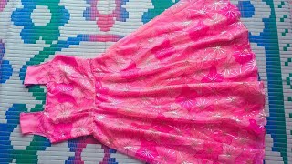 Umbrella dress cutting  Umbrella घेर की cutting detail video glitterfashionbeauty umbrelladress [upl. by Noiwtna]