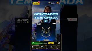 NOTICAS DE LA TEMPORADA 10 EN COD MOBILE callofdutymobile codmobile codm [upl. by Durward]