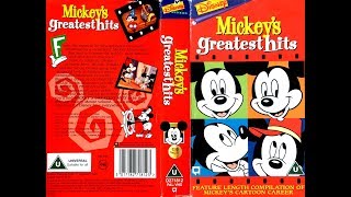 Opening of Mickeys Greatest Hits 1996 UK VHS [upl. by Johst290]