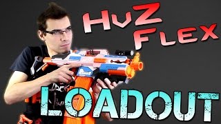 Nerf Loadout  HvZ Flex Player  Mobility and Rate of Fire [upl. by Nnylesor324]