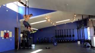 Man Makers Muscle Up LSit Rope Climb [upl. by Akenaj]