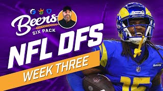 Week 3 Picks To Take Your NFL DFS Game to the NEXT LEVEL [upl. by Atrebor]