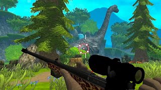 Dino Hunter King Android Gameplay  Dinosaur Hunting Games 2023 [upl. by Sheela]