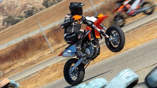 2021 KTM 450 SMR Review  MC Commute [upl. by Bennett]