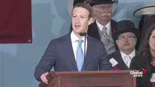 Facebook CEO Mark Zuckerberg delivers Harvard commencement full speech [upl. by Ruon]