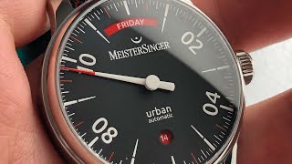 Meistersinger Urban Review Is a One Hand Watch for You [upl. by Ocin]