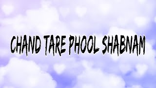 Chand Tare Phool Shabnam  Slowed And Revered  Nakul Kapoor  Best Romantic Songs  Music3412 [upl. by Zzahc177]