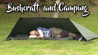 5 Tarp Shelter Setups for Bushcraft and Camping in the Woods [upl. by Balthasar]