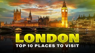 Top 10 Places To Visit in London 2024  Best Places London Travel Guide  Travel Guide UK🚀 [upl. by Kcirreg]