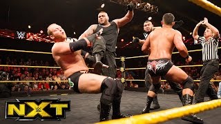 The Authors of Pain make their NXT debut WWE NXT June 15 2016 [upl. by Jareen]