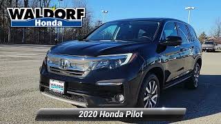 Certified 2020 Honda Pilot EXL Waldorf MD H28782A [upl. by Anairt]