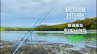 Estuary Fishing for Bass and Gilthead Bream  Salcombe Estuary South West Devon  Vlog117 [upl. by Kristien768]