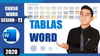 Como crear y editar tablas en Word  11 [upl. by Nunnery]