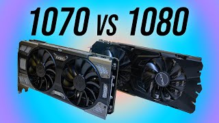 GTX 1070 vs 1080  Is 1080 Worth More  1080p1440p4K Tested [upl. by Kcirdef]