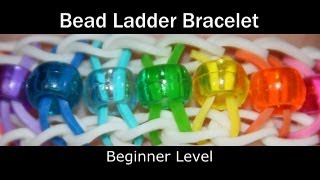 Rainbow Loom® Bead Ladder Bracelet [upl. by Nelyaw]