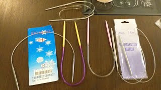 Knitting Tools  Circular Knitting Needles  Which Circular needles we should buy  reviews [upl. by Nerej]