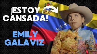 😳 ¿EL TRABAJO EXTREMO LA AGOTA  EMILY GALAVIZ 🇻🇪 [upl. by Llerroj]