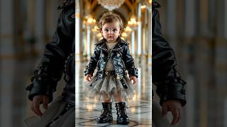 Punk Princess Versailles Meets Cartier Rebellion cute ai baby [upl. by Sundin]