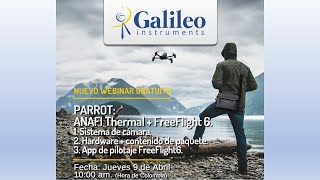 Webinar Parrot ANAFI Thermal  app de pilotaje FreeFlight 6 [upl. by Helms181]