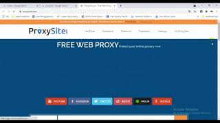 Proxysite buka situs blokir tanpa VPN dengan cepat dan aman baik di HP dan di Laptop [upl. by Enoch]