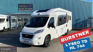 2018 Burstner Lyseo TD Harmony Line 744  For Sale at Camper UK [upl. by Cumine]