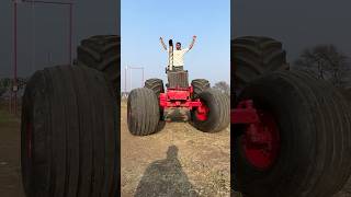 Big big monster tire ke bad ka look 🫢 tochenking shorts tractor [upl. by Kluge]