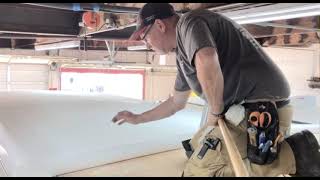 Secrets to Perfectly Gluing RV Roof Membrane [upl. by Luap]