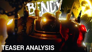 Bendy The Cage  Anniversary Teaser Analyzed [upl. by Enenej312]