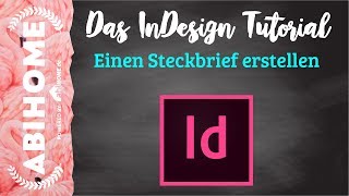 Abizeitung  Abibuch InDesign Tutorial quotEinen Steckbrief erstellenquot  Teil 08 [upl. by Prager]