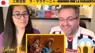 🇩🇰NielsensTV FIRST REACTION 🇯🇵 三根信宏 ラ・マラゲーニャ Nobuhiro Mine La Maragenya😱 [upl. by Nylorahs]