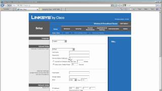 Linksys WRT160N Basic Setup Part 1 [upl. by Yeroc453]