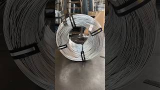 hot dipped galvanized wire drawing process coil for export wirefactory galvanizedwire [upl. by Merwin]