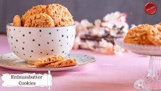 Erdnussbutter Cookies Silkeswelt Rezeptesilkeswelt [upl. by Mapes]