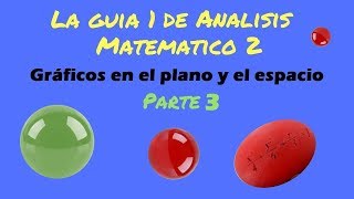 Cómo resolver la Guia 1 de Analisis Matemático II  Ejercicios 11 12 y 13 [upl. by Nawotna]