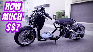 Honda Ruckus GY6 Build Parts List and Cost to Date [upl. by Rehotsirk]