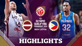 LATVIA BINURA NG GILAS PILIPINAS [upl. by Norine435]