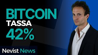 BITCOIN tassato al 42  Cosa succede 😕 [upl. by Dirtsa]