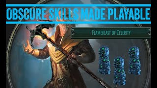 Obscure Skills Made Playable 16  Flameblast of Celerity 325 Hierophant [upl. by Perloff729]