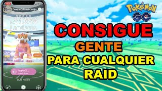 COMO OBTENER FACILMENTE GENTE PARA INCURSIONES  POKEMON GO [upl. by Nagaem]