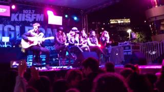 Fifth Harmony  Better Together  Kiss FM Jingle Ball Village [upl. by Alletniuq]