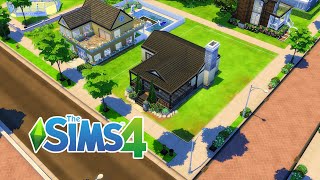 Sims 4 Starter home build under 20K in Newcrest with CC [upl. by Elleuqar]