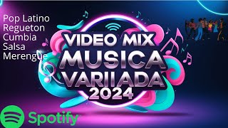 MIX MUSICA VARIADA 2024 ✨LO MÁS ACTUAL  POP REGGAETON CUMBIA SALSA MERENGUE ✨Studio Red Music [upl. by Livingston]