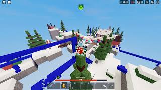 Roblox Bedwars Warden kit spawnkill 30v30 [upl. by Shelly]