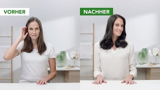 Tutorial  Haare dunkelbraun färben und graue Haare abdecken  Garnier Nutrisse [upl. by Adleremse567]