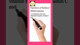 Functions of Surbex z tablet Multivitamins [upl. by Billy]