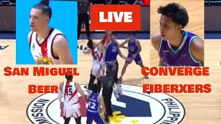 LIVE CONVERGE vs SAN MIGUEL [upl. by Mitchael886]