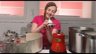 How To Use A Cream Separator With Goat Milk  Marys Milk Monsters Style [upl. by Mommy169]